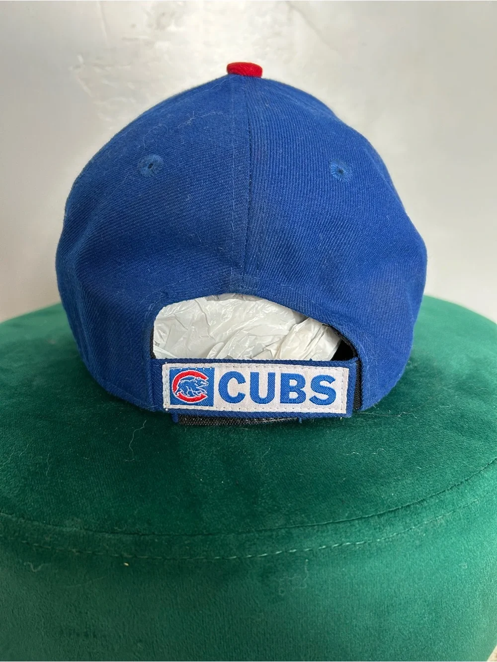 New Era MLB Chicago Cubs 9FORTY Adjustable Strap Hat Cap One Size - Blue